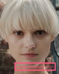 Kvinners hår cesson for korte og mellomstore hår-bilder med bangs