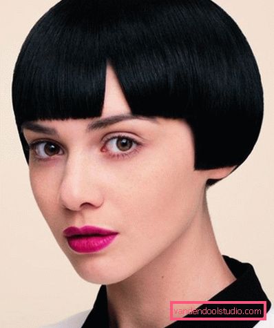 Kvinners hår cesson for korte og mellomstore hår-bilder med bangs